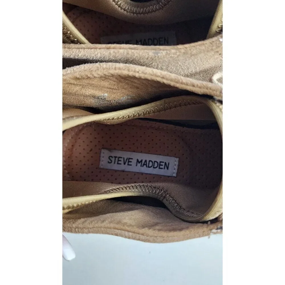 Steve Madden Men's Syrlo Size 12M Camel tone Dress Shoes